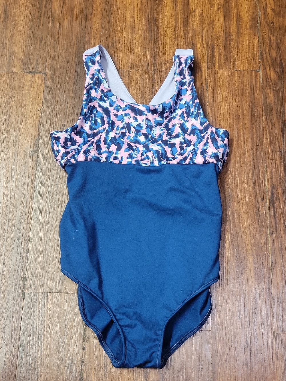 DSG Blue and Pink Athletic Dance Gymnastics Size 14 Girl